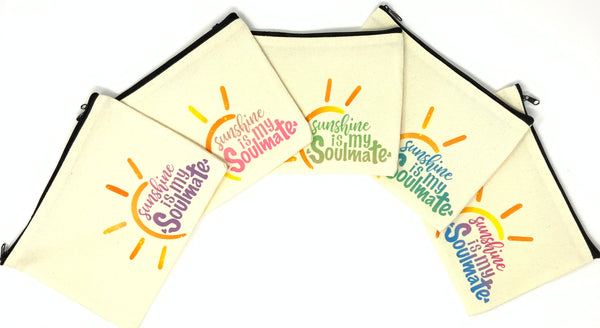 Sunshine Is My Soulmate Pouch