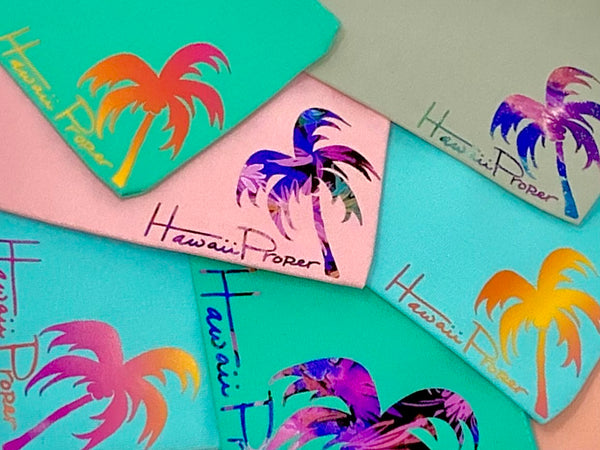 Hawaii Proper Palm Small Pouch