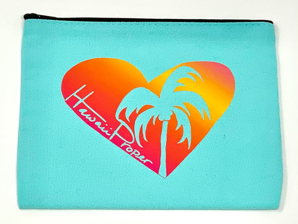 Hawaii Proper Heart Small Pouch
