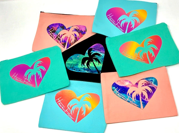 Hawaii Proper Heart Small Pouch