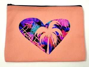 Hawaii Proper Heart Small Pouch