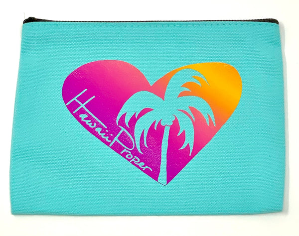 Hawaii Proper Heart Small Pouch