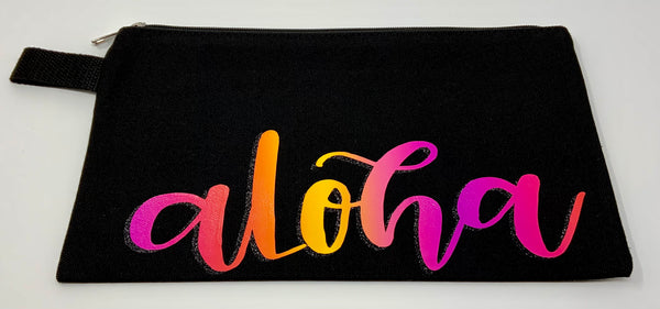 Aloha Clutch Black