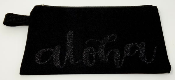 Aloha Clutch Black