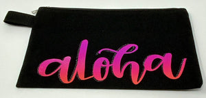 Aloha Clutch Black