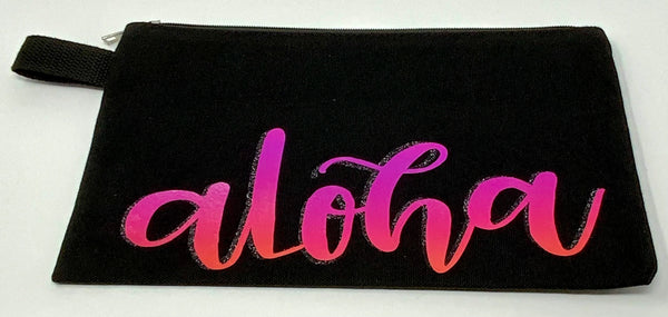 Aloha Clutch Black