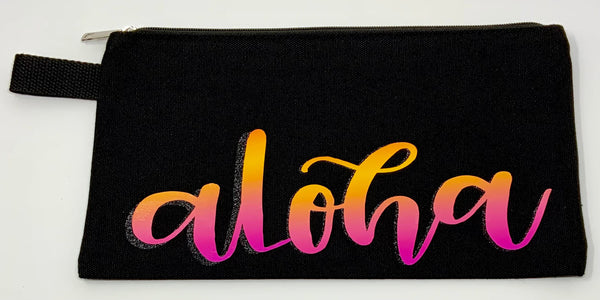 Aloha Clutch Black